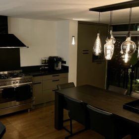 Keuken achterwand zwart - Ral 9005 - Gitzwart